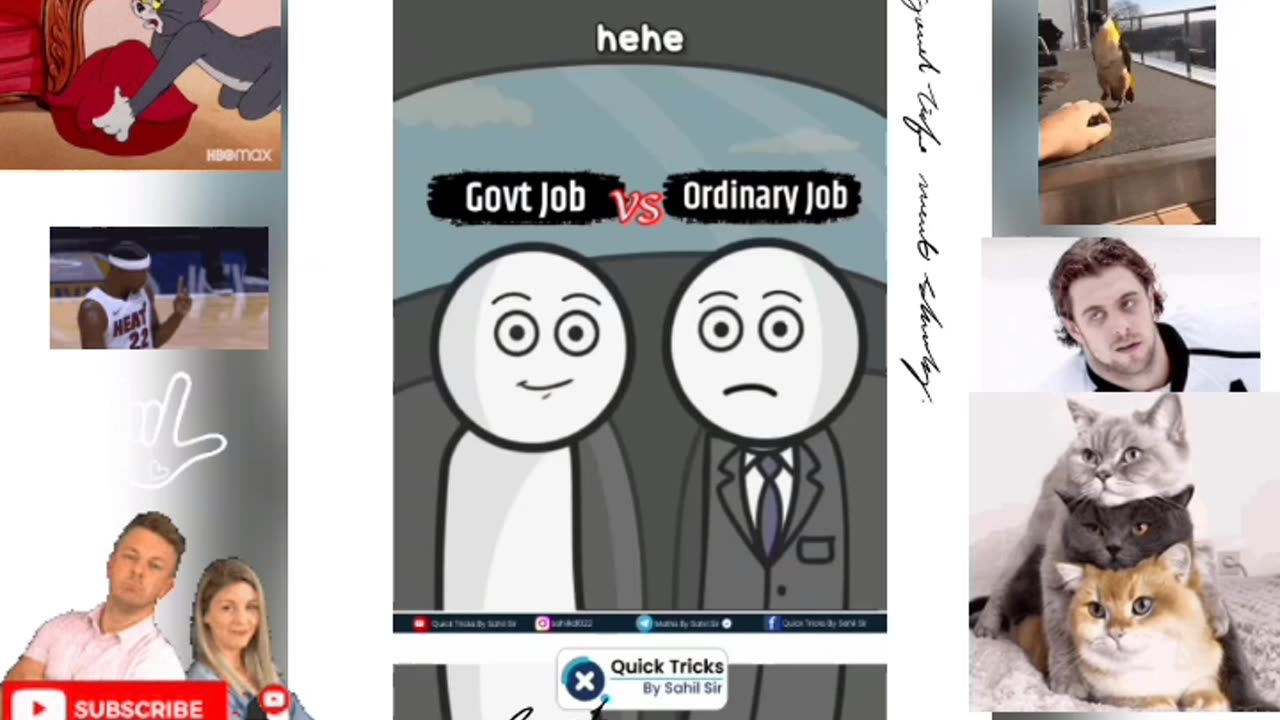 GOVT JOBS VS PRIVATE JOBS #VIRAL #VIRALVIDEO #SHORTS