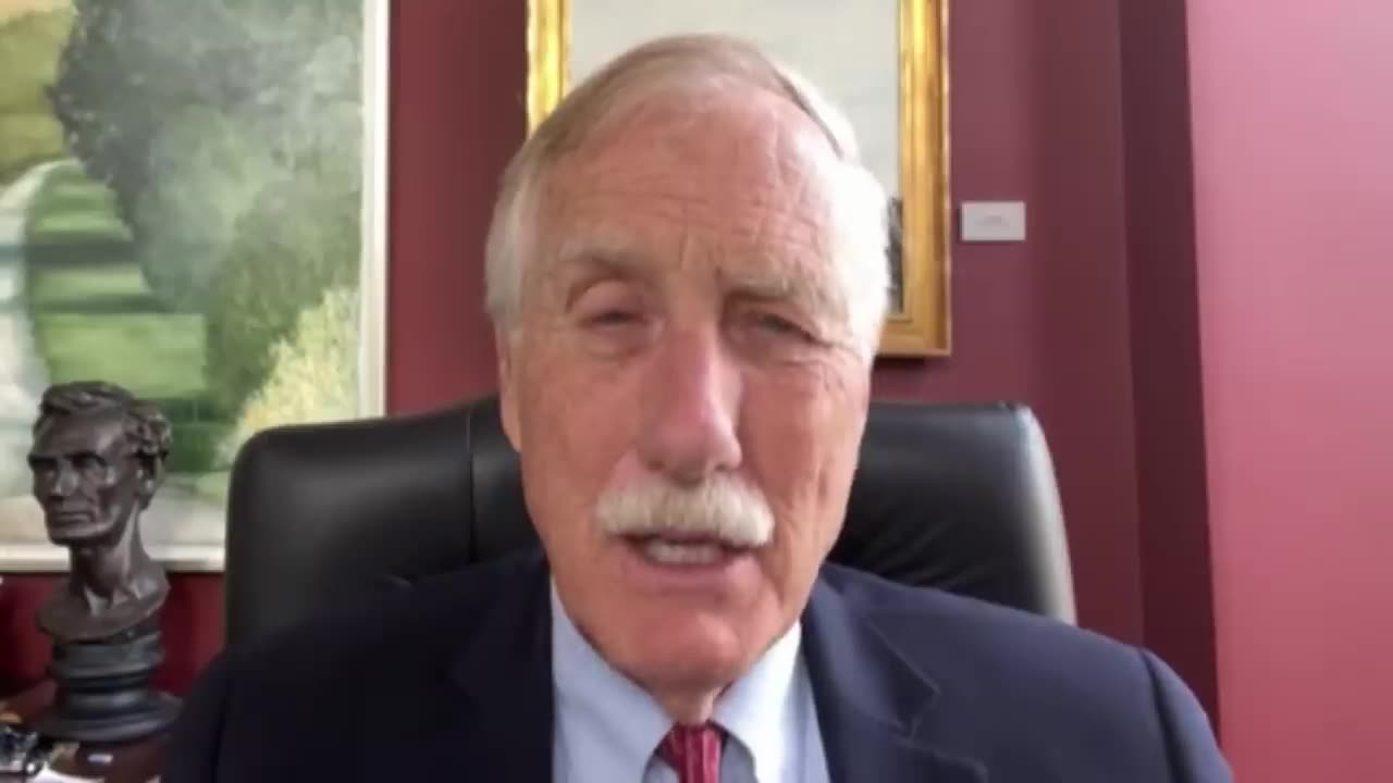 Sen. Angus King reflects on trip to NATO summit