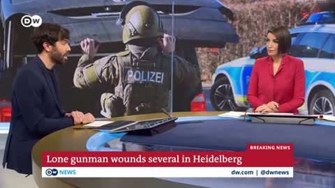 Germany: Lone gunman wounds several in Heidelberg | DW News