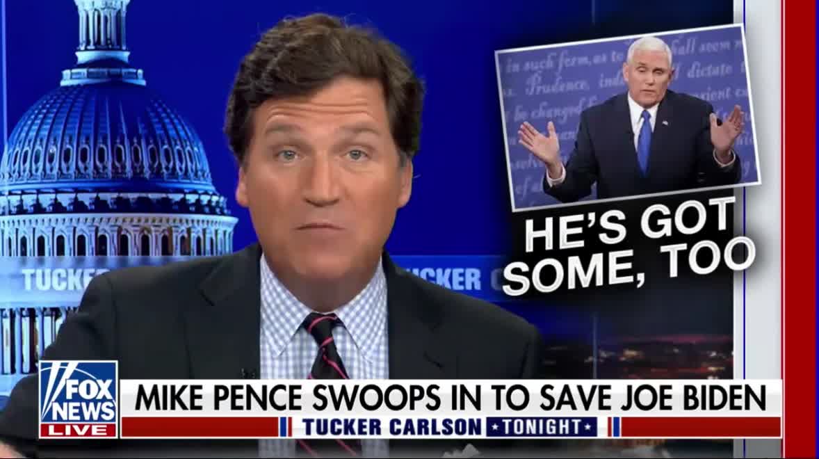 Tucker Carlson: "Keeping classified documents in your house is not a big deal except when Donald Trump does it. Mike Pence proves that."