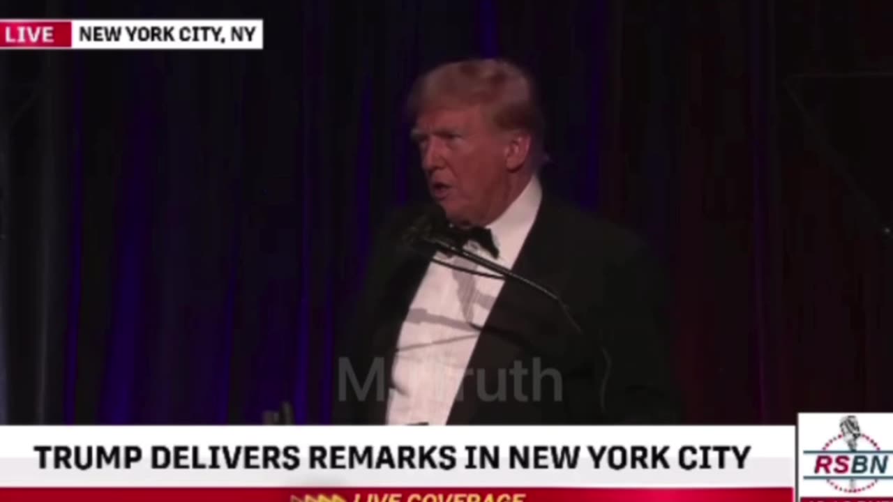Trump on Joe Byeden in NYC - I actually don't really know that's him...