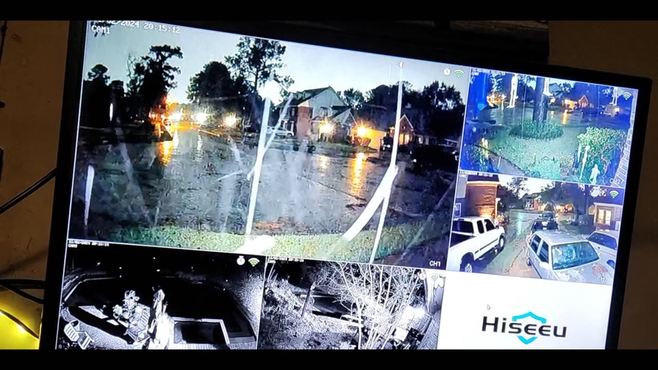 Ever watched the rain really close with several different cameras?