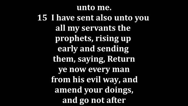 Jeremiah 35 King James version