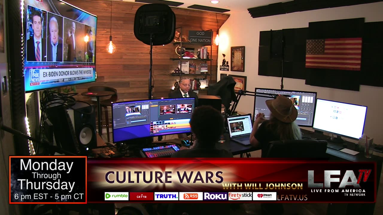 Culture Wars 6.27.23 @6pm EST: BIDEN DONOR BLOWS THE WHISTLE