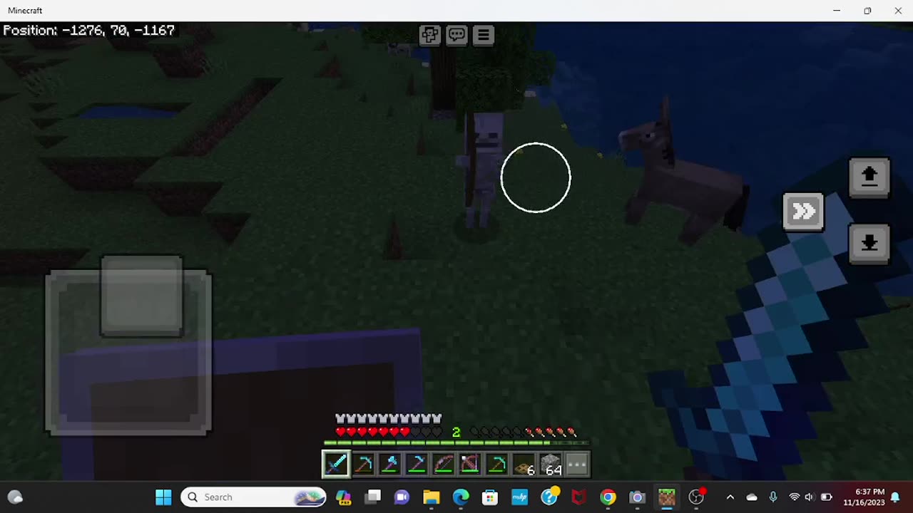 in minecraft i saw a zombie riding a spider