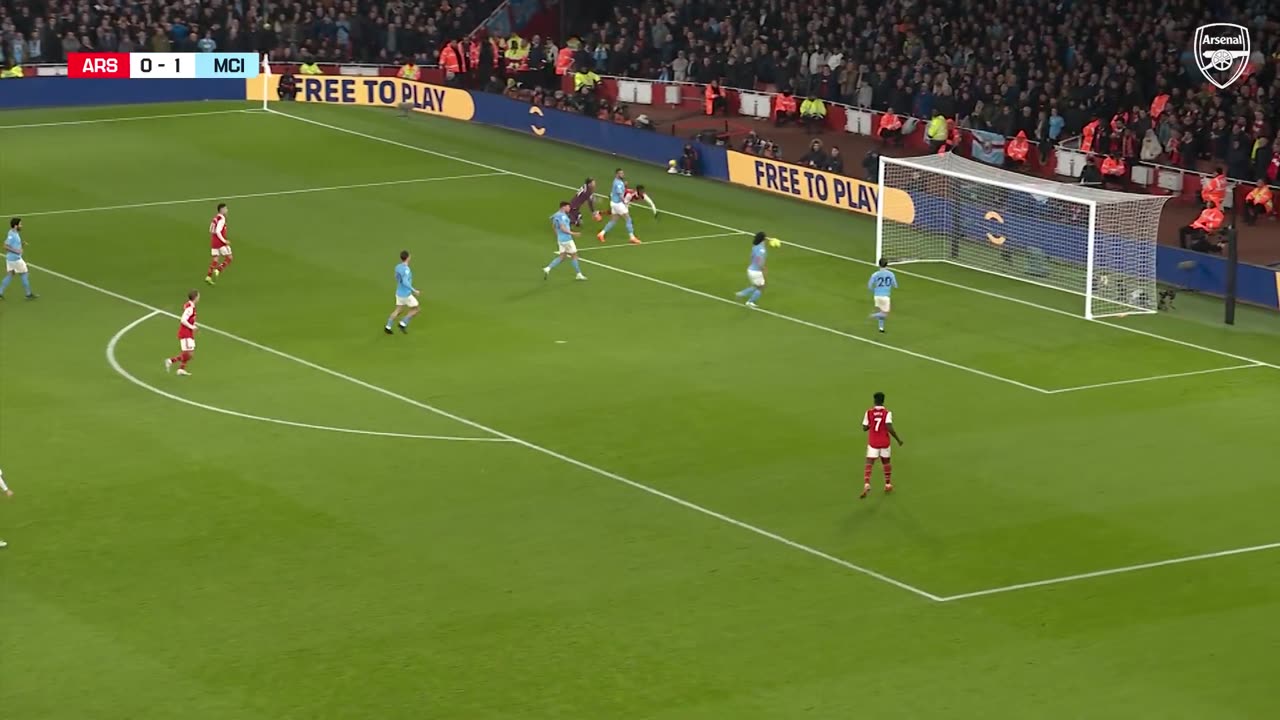 HIGHLIGHTS - Arsenal vs Manchester City (1-3) - Premier league 2023