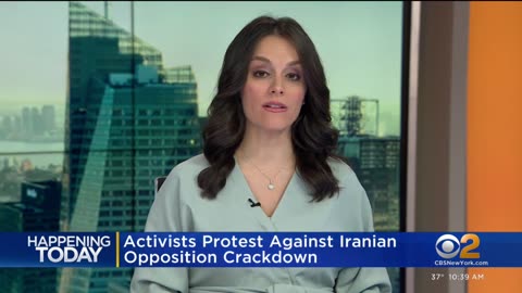 Protest against Iranian brutality overseas