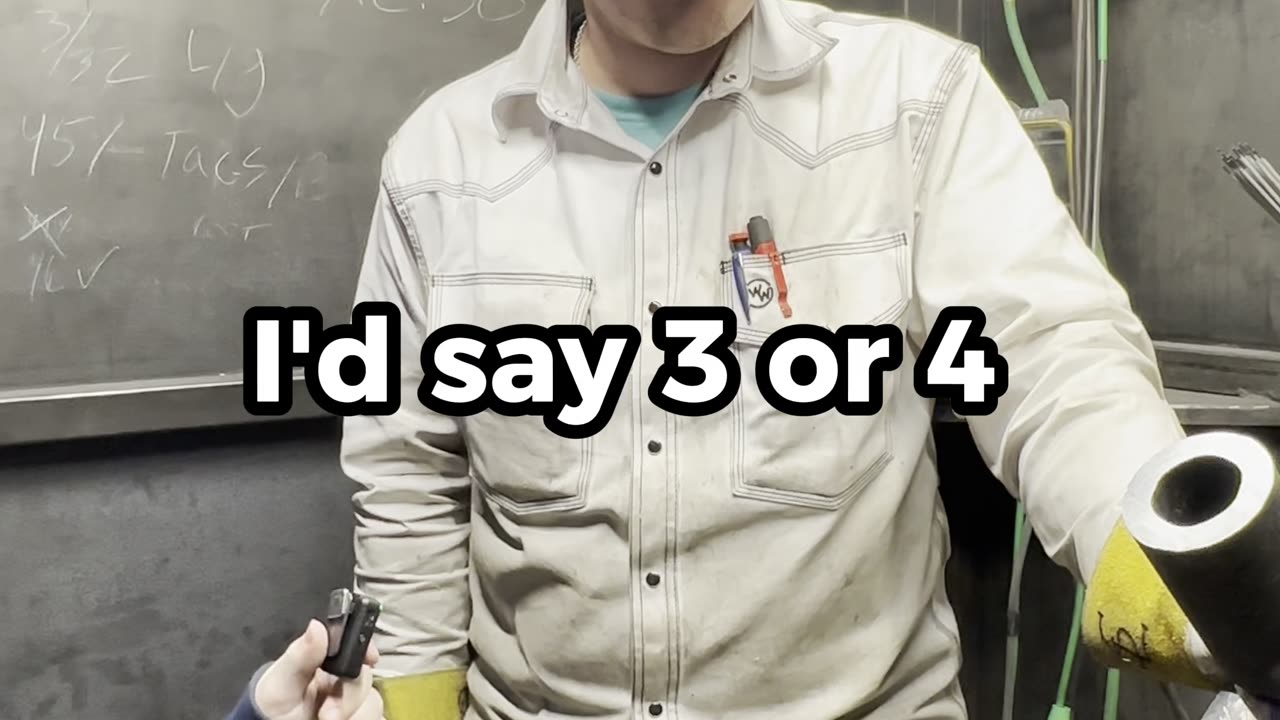How long have you been welding? Part 5 #fyp #welder #weldingschool #trades