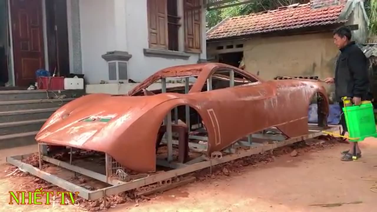 Full...I Built A Pagani Supercar Myself After My Girlfriend Left Me.