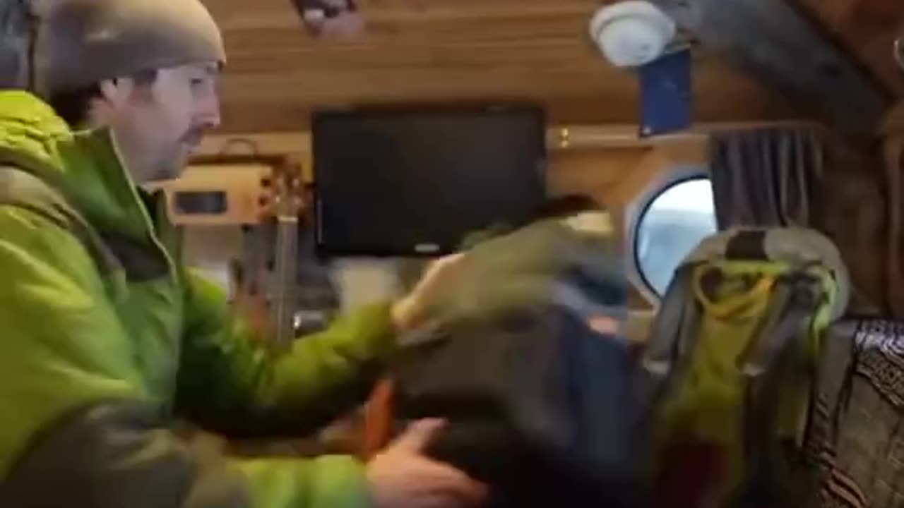 Riding out a storm in Alaska