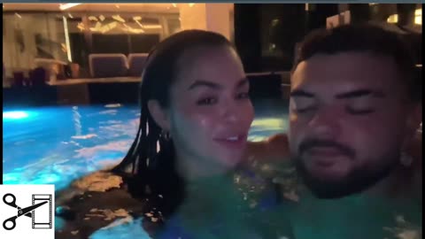 Na piscina com Ruyter Poubel