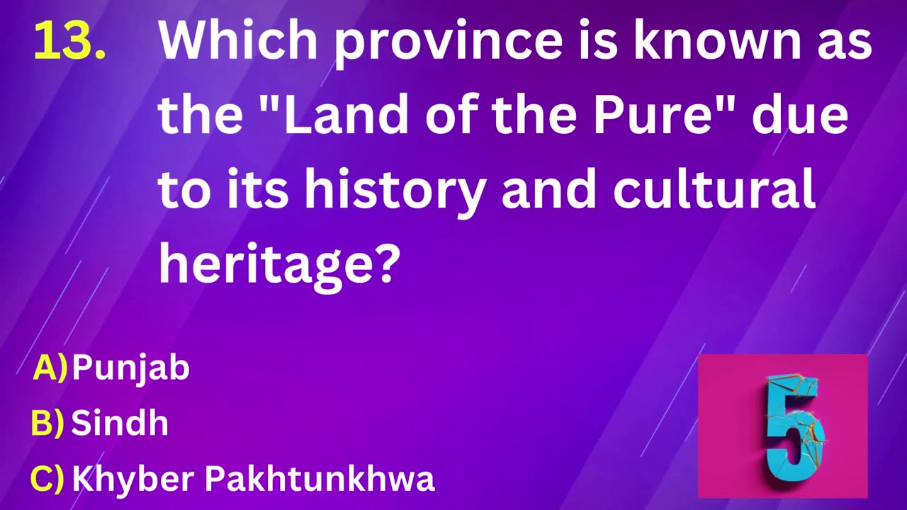 How Much Do You Know About Pakistan? - General Knowledge Quiz #4