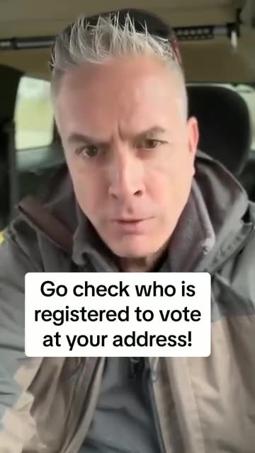 Check Who's Registered at Your Address at your Clerk's Office