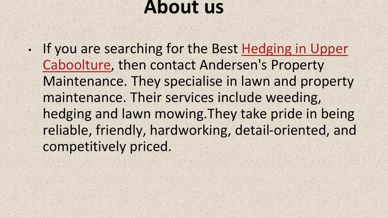 Best Hedging in Upper Caboolture.