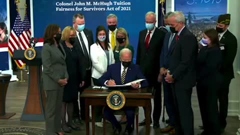 Biden's Brain BREAKS - Forgets How to Read and Signs a Bill
