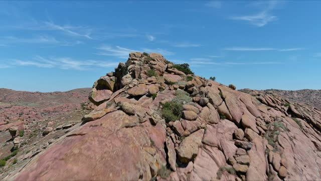 Quartz Mountains from above