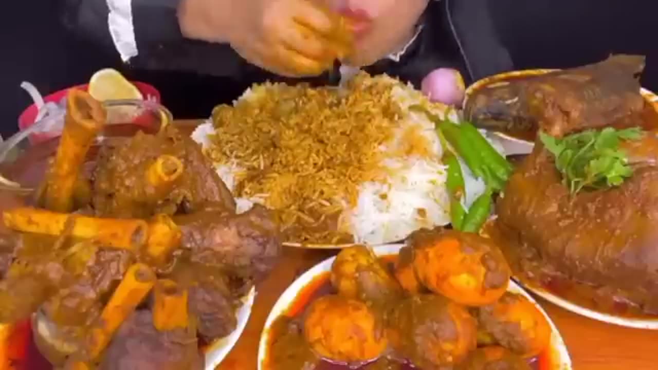 Chicken Eating like monster