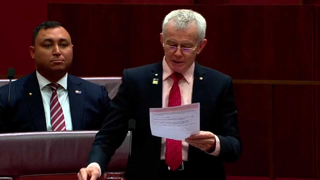 Australian Senator Malcolm Roberts demolishes corrupt World Health Organization, "SUGAR DADDY" Bill Gates, and "KILLER" Tedros!