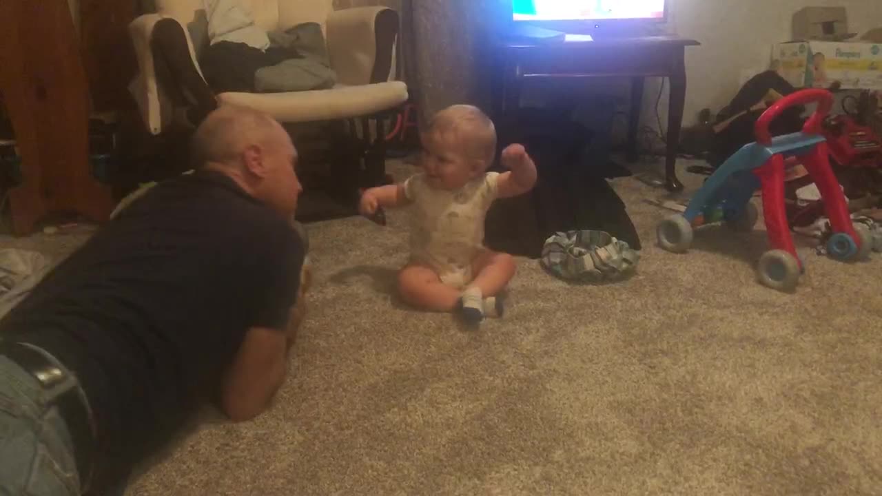 David and grandpa