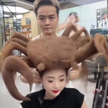 this haircut is something else