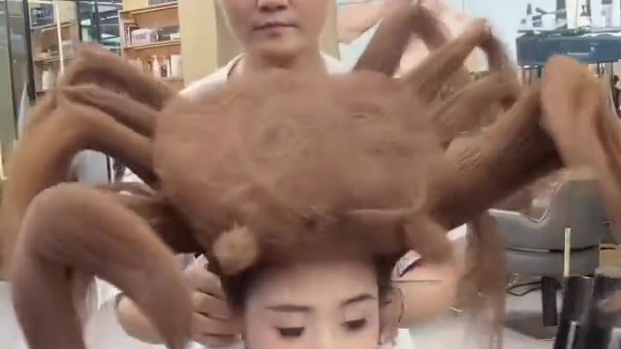 this haircut is something else