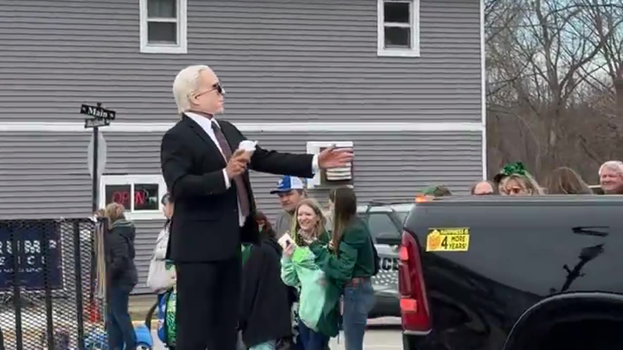 Joe Biden mocked at a St. Patrick’s Day parade in Wisconsin