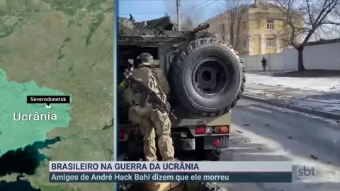 Guerra na Ucrânia: amigos afirmam que brasileiro foi morto em combate | SBT Brasil (06/06/22)