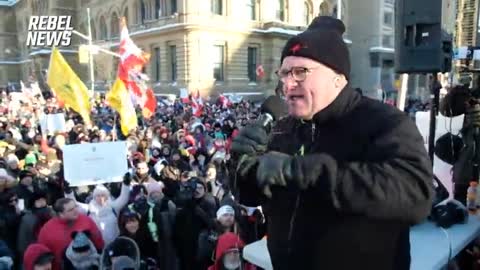 Here’s my speech to the truckers today - Ezra Levant