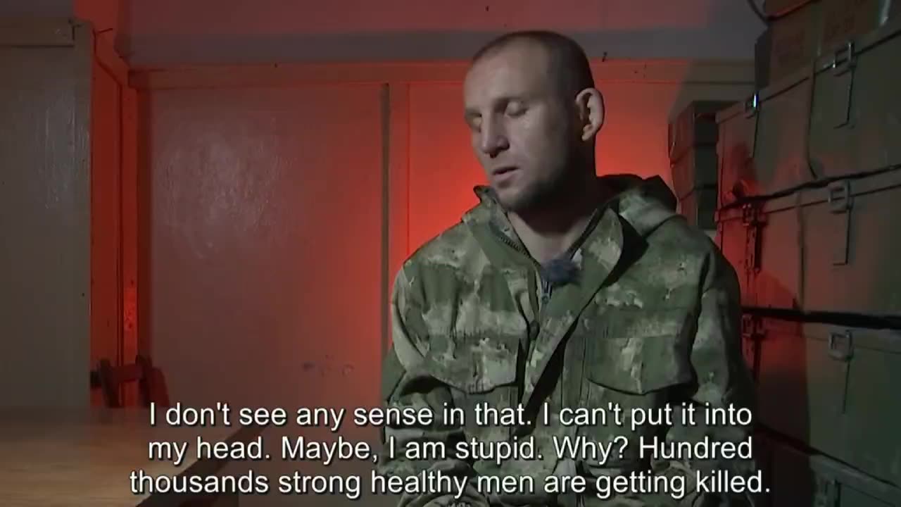 Ukrainian POW tells how they were sent like cannon fodder to the meat grinders