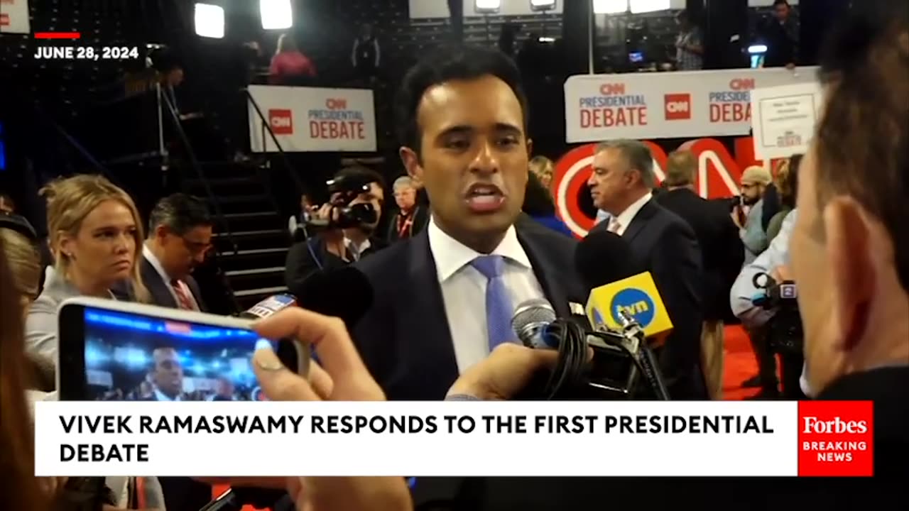 Vivek Ramaswamy Casts Doubt On Biden Finishing His Term Following Presidential Debate With Trump