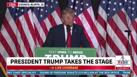 FULL SPEECH: President Donald J. Trump Holds MAGA Rally in Council Bluffs, IA - 7/7/23