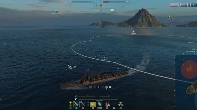 World of Warships: Defending the point