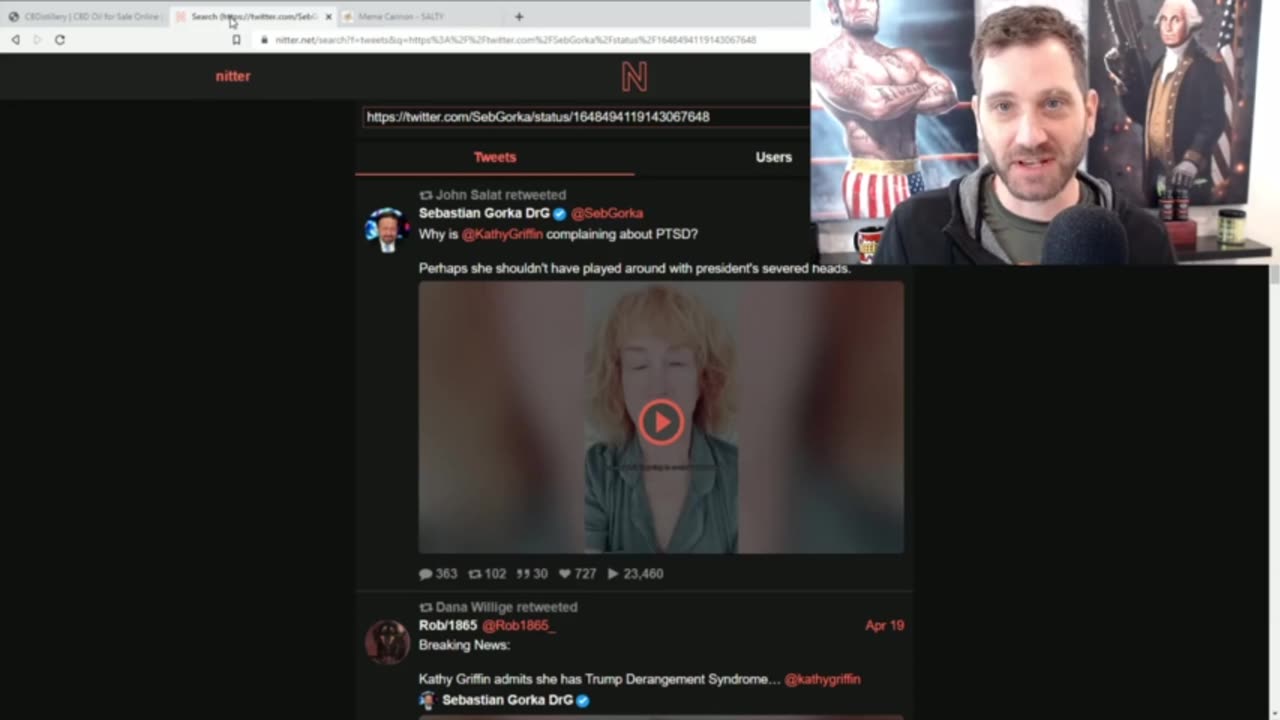 Kathy Griffen Cries About Having "Complex Extreme PTSD" Over The Last 6 Years