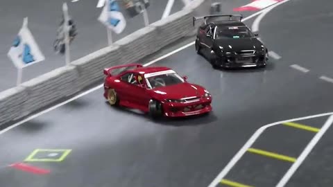 car drifting