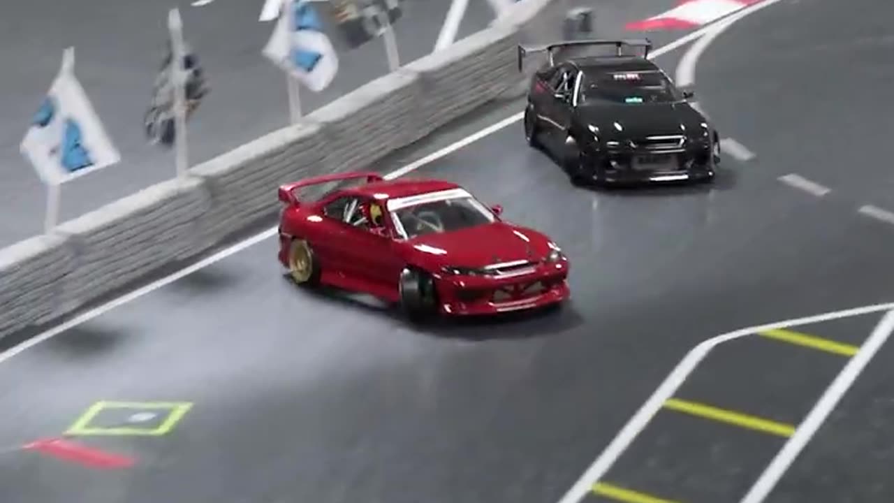 car drifting