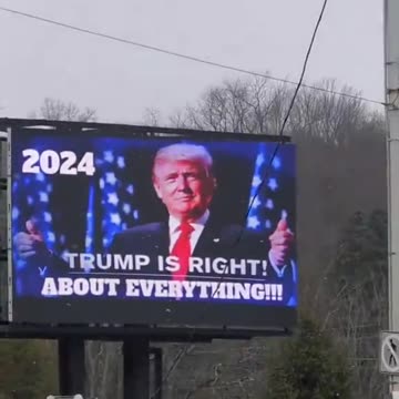 Whoever is running the Billboard Campaign in Butler Pennsylvania is WINNING! 🤣😂😂😅