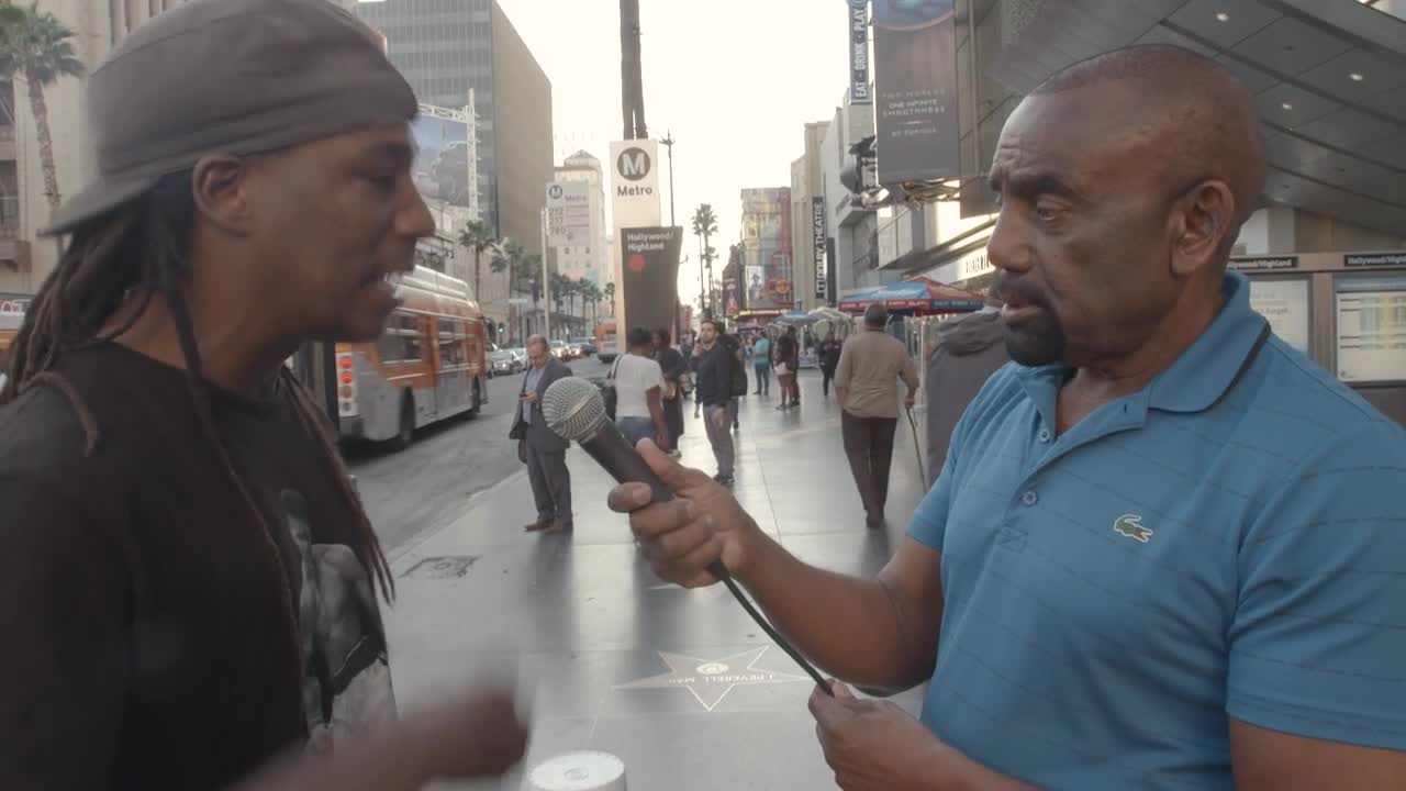 Jesse Lee Peterson Asks Blacks in the Ghetto: Do You Love White People & Trump? (#80)