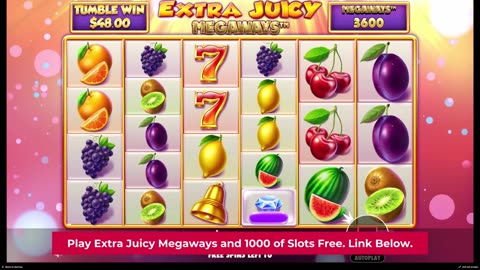 Extra Juicy Megaways Slot Epic Win