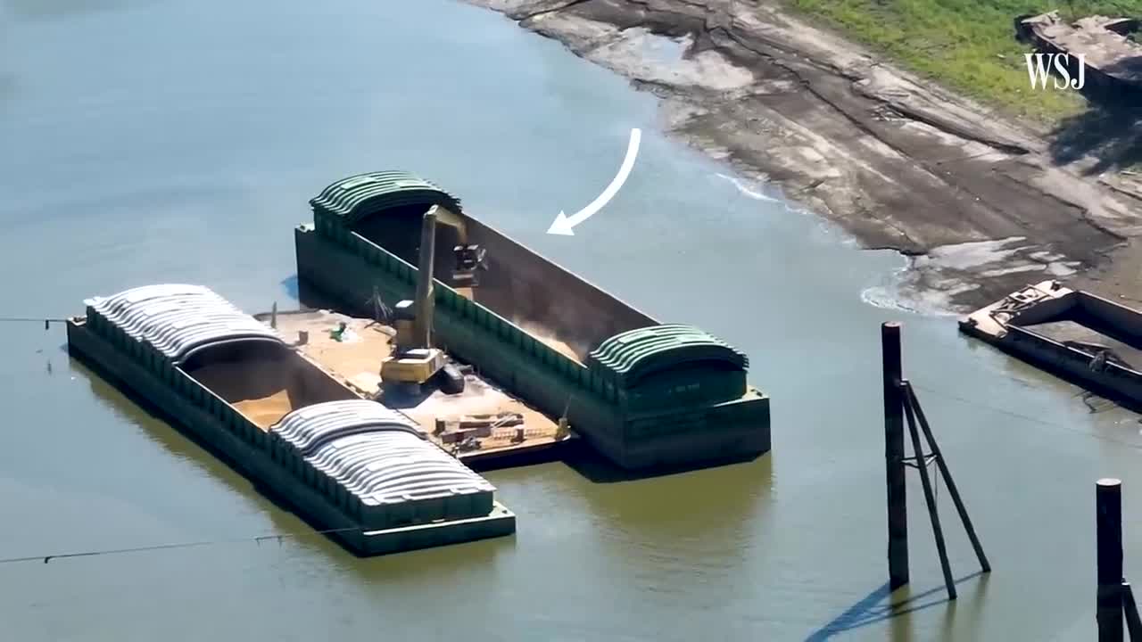 The Mississippi River Is Drying Up, Disrupting a Vital Supply Lane | WSJ