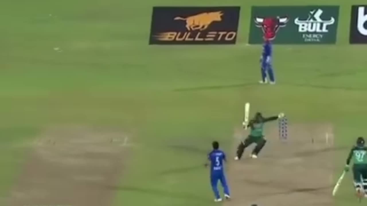 Pak vs Afghanistan last night match