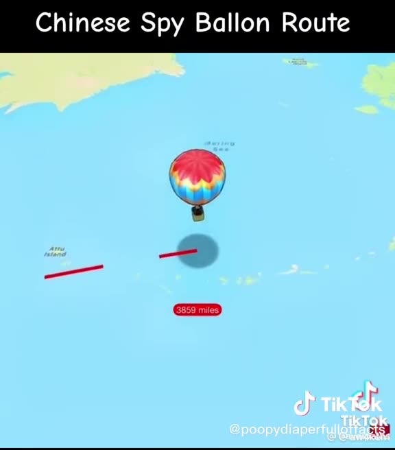 Spy Balloon Route