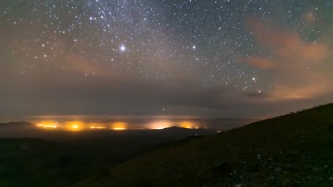 Beautiful Sunset to Night Timelapse in Chile