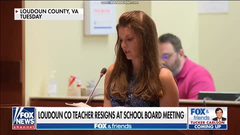 SOUNDBITE: Teacher resigns over leftist policies