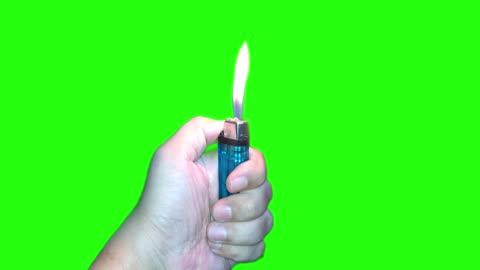 Lighter Green Screen Video