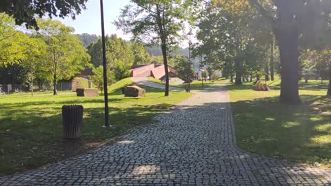 Central park in Tuzla tour