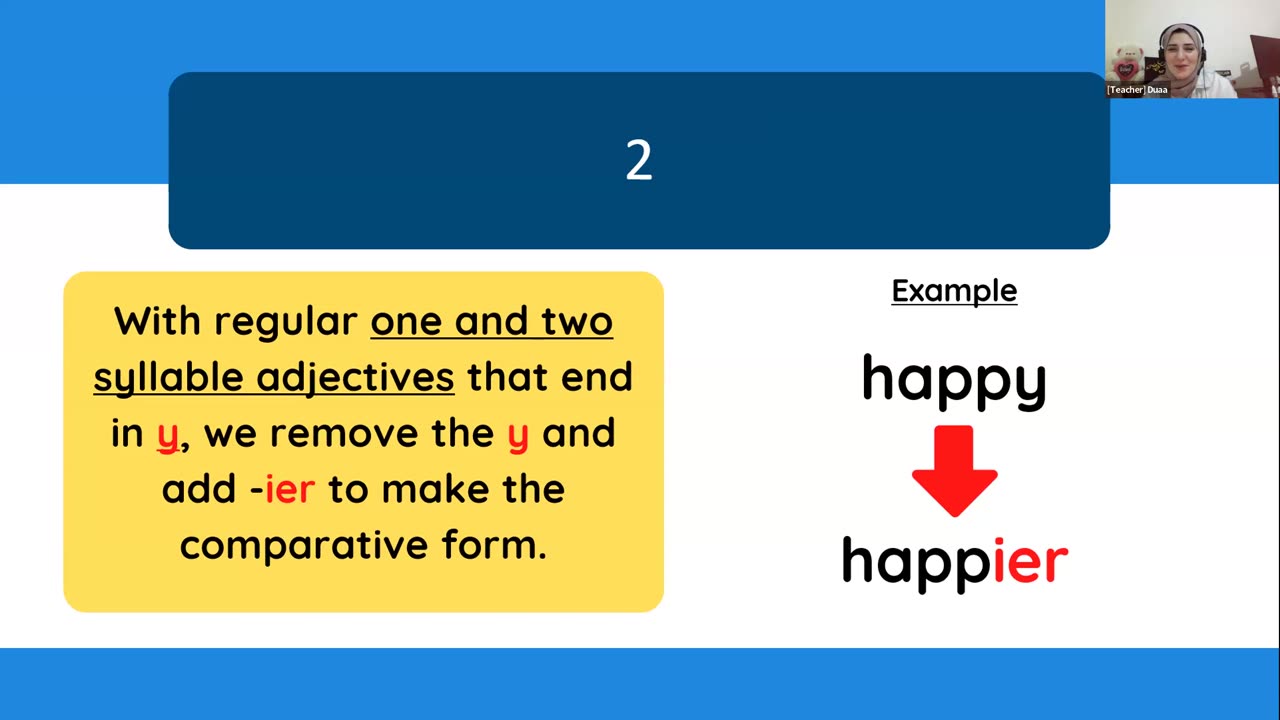comparative adjectives 1