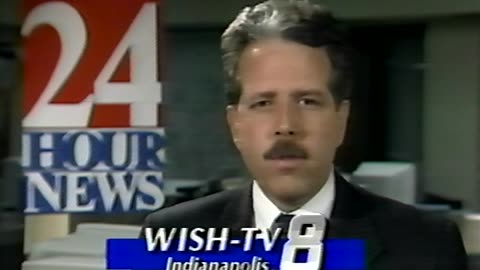 January 19, 1991 - Neal Moore WISH Indianapolis Newsbreak