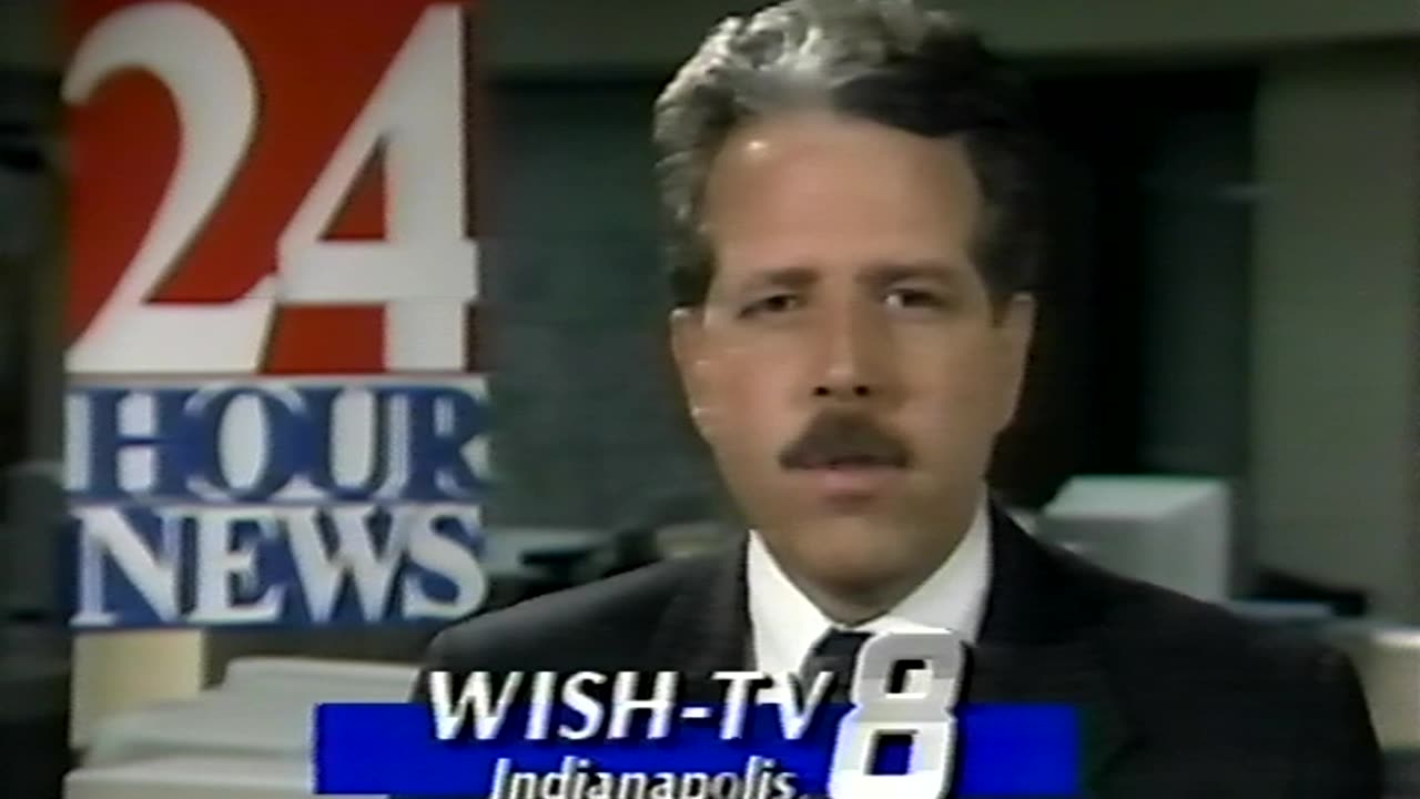 January 19, 1991 - Neal Moore WISH Indianapolis Newsbreak