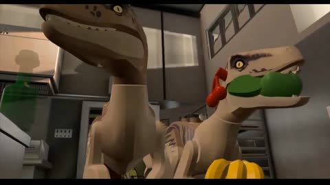 Lego Jurassic Park Walk Thru Part 6 of 7