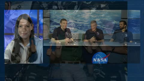 Expedition 69 NASA’s SpaceX Crew-6 Talks with Media Following Mission -Sept. 12, 2023